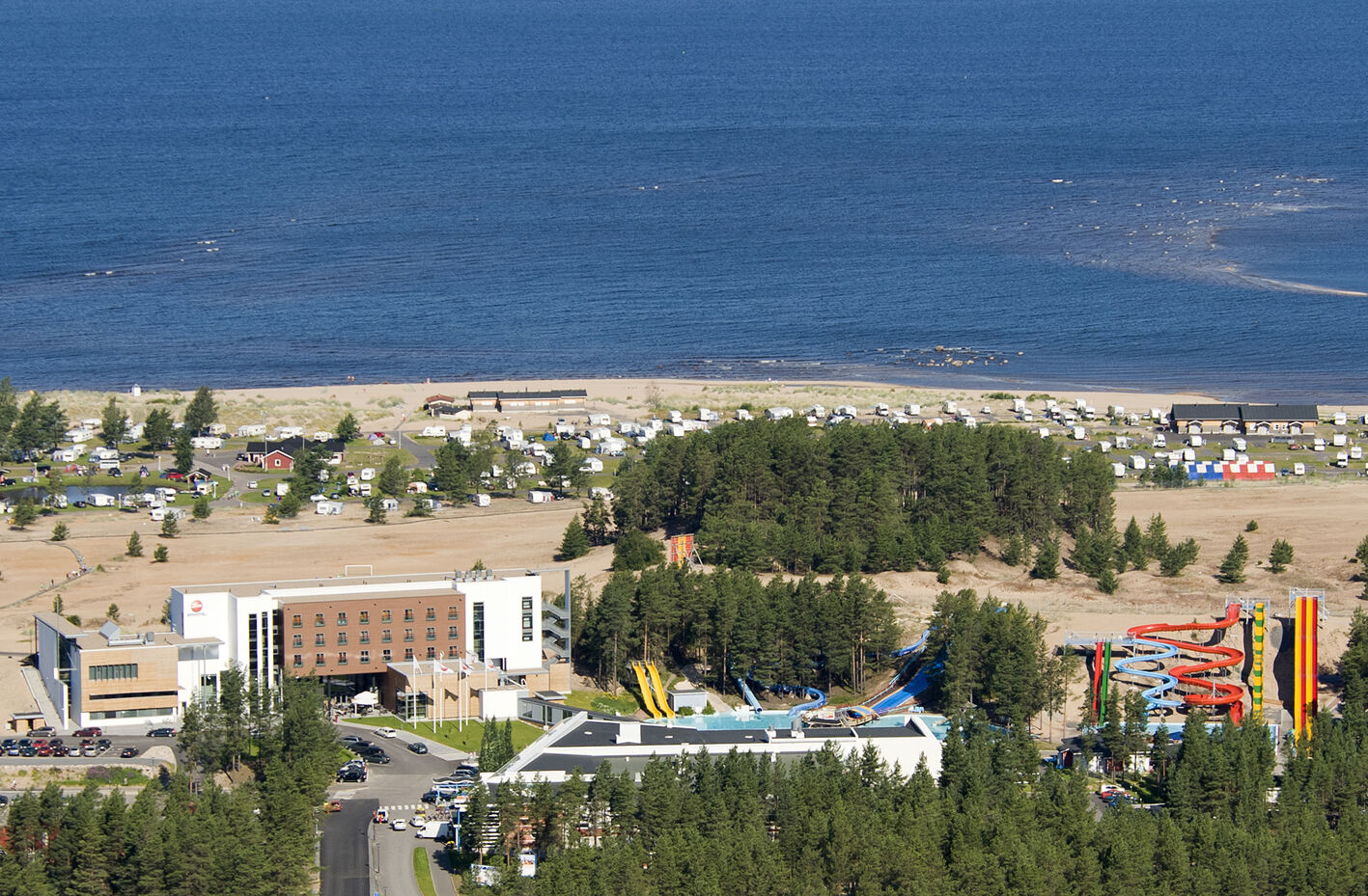 Santa'S Resort & Spa Hotel Sani Kalajoki Bagian luar foto